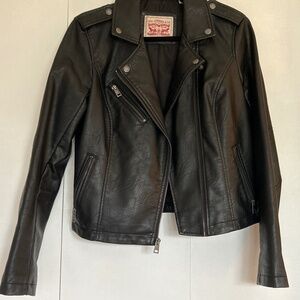 Levi Faux leather moto jacket